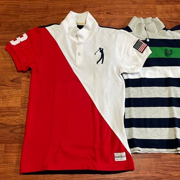 Bundle of 3 Boys Polo Shirts - Picture 2 of 11